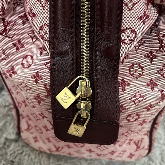 LIUIS VUITTON PINK DENIM Handbag - Picture 16 of 17